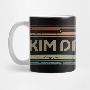 Kim Dracula Retro Lines Mug